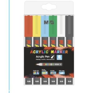 Acrylic Paint Marker Set 6 Pcs