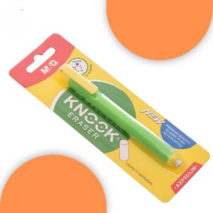 M&G Retractable Knock Eraser
