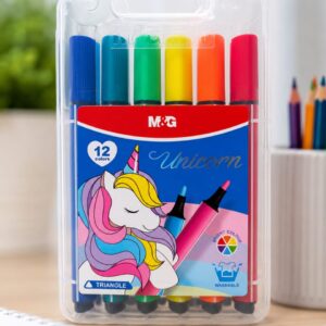 Watercolor Pen Set – 12 Color – Unicorn