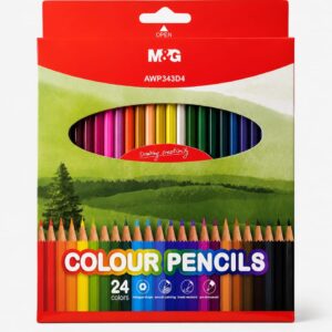 Crayons De Couleur 24 M&G
