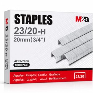 Agrafes M&G 23/20 –  // 10000 pièces